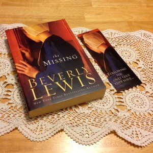 Book Sale! 3 for $10! Amish -  The Missing, signed w/bookmark. Beverly Lewis